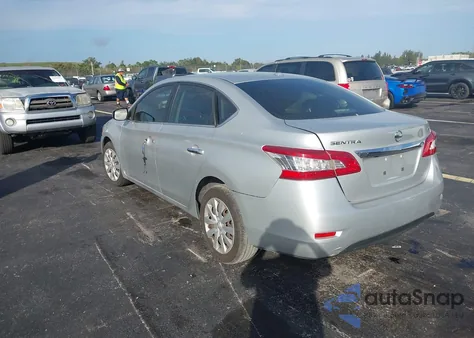 2015 Nissan Sentra Fe+ S/S/Sl/Sr/Sv from USA, damaged, VIN 3N1AB7AP2FL666424